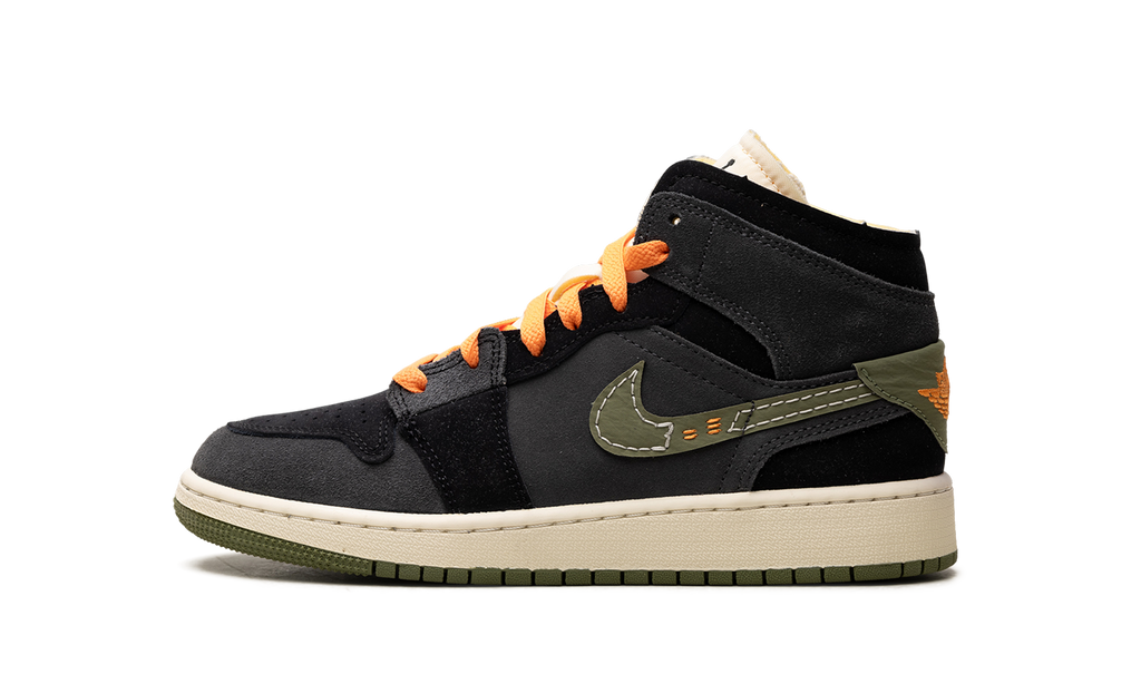 Air Jordan 1 Mid SE GS "Craft Anthracite Light Olive" FD5847 003