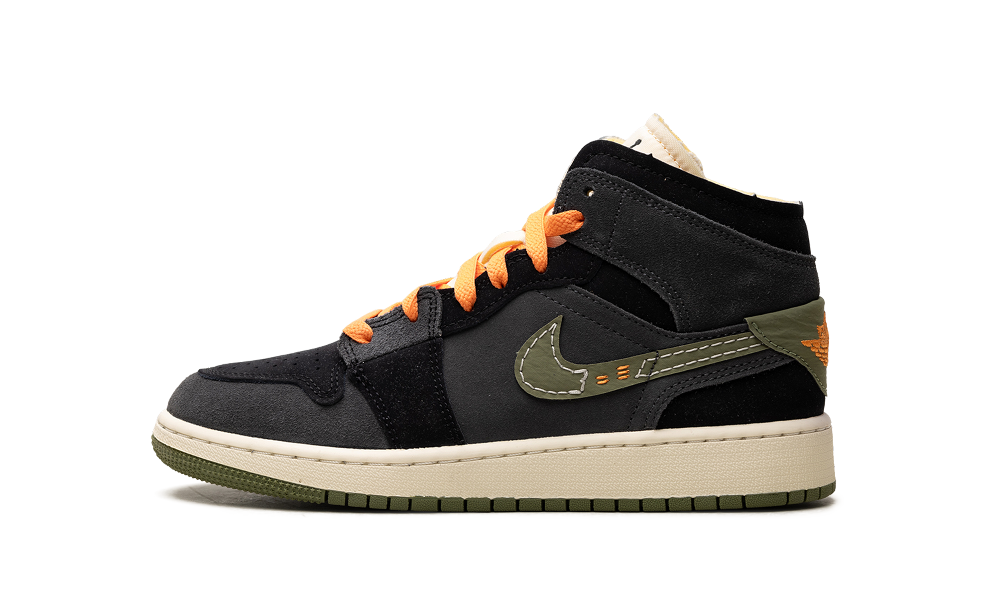 Air Jordan 1 Mid SE GS "Craft Anthracite Light Olive" FD5847 003
