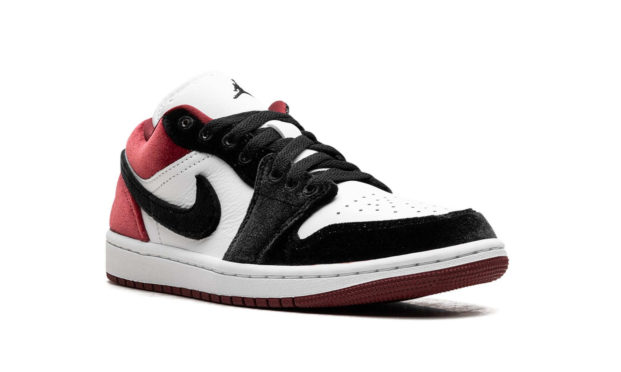 Jordan 1 Low SE WMNS "Velvet Black Toe" FZ3242 001