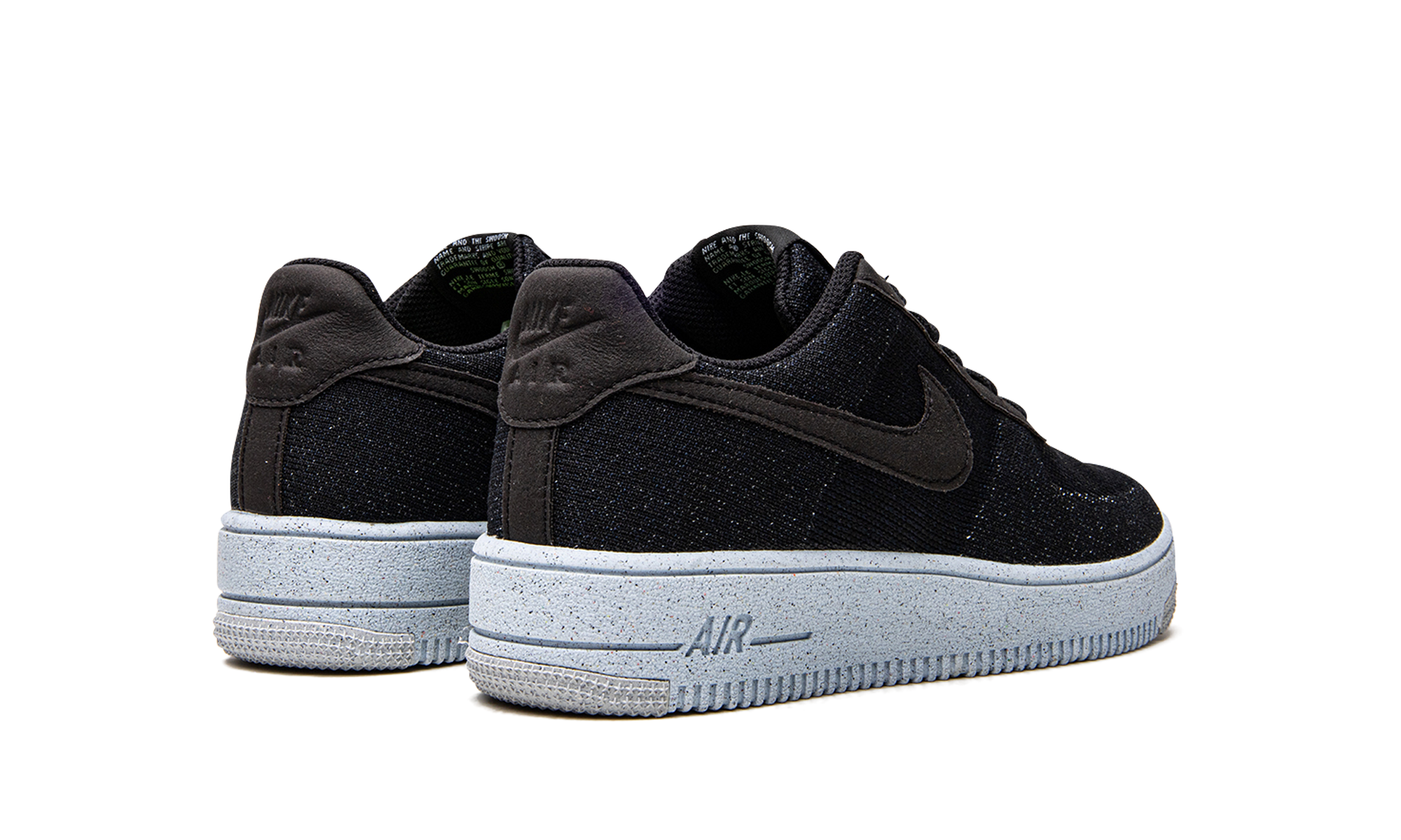 Air Force 1 Crater Flyknit "Black Chambray Blue" DH3375 001