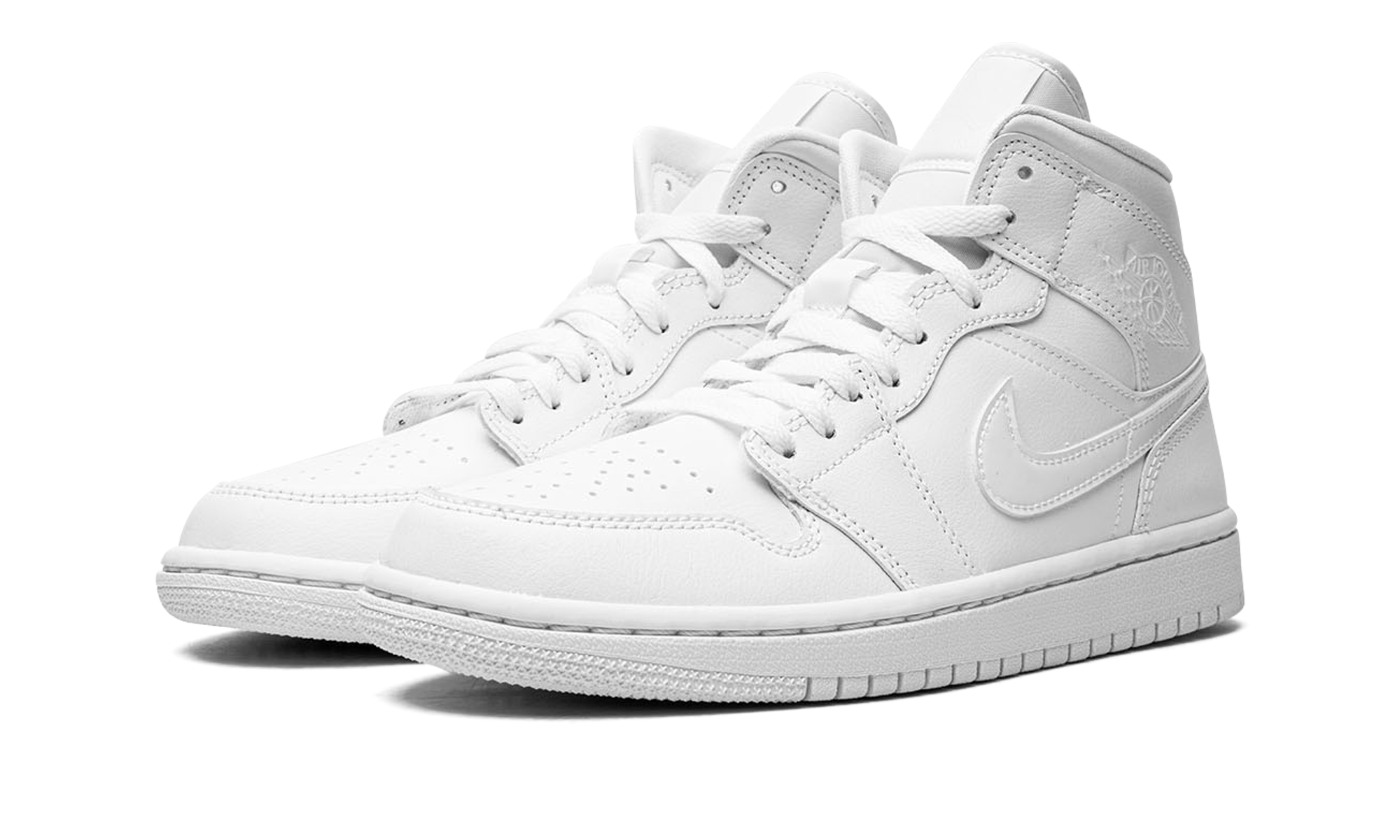 AIR JORDAN 1 MID WMNS "Triple White 2022" DV0991 111