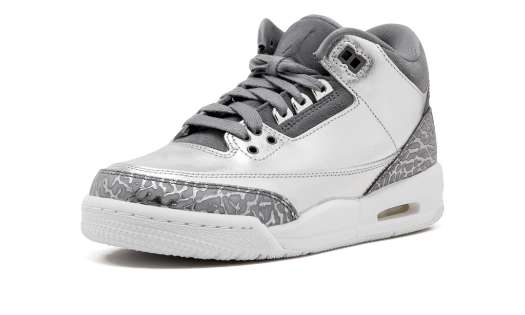Air Jordan 3 Retro PREM HC GS "Metallic Silver" AA1243 020