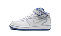 Air Force 1 Mid GS "White/White-Royal Blue" 624049 113