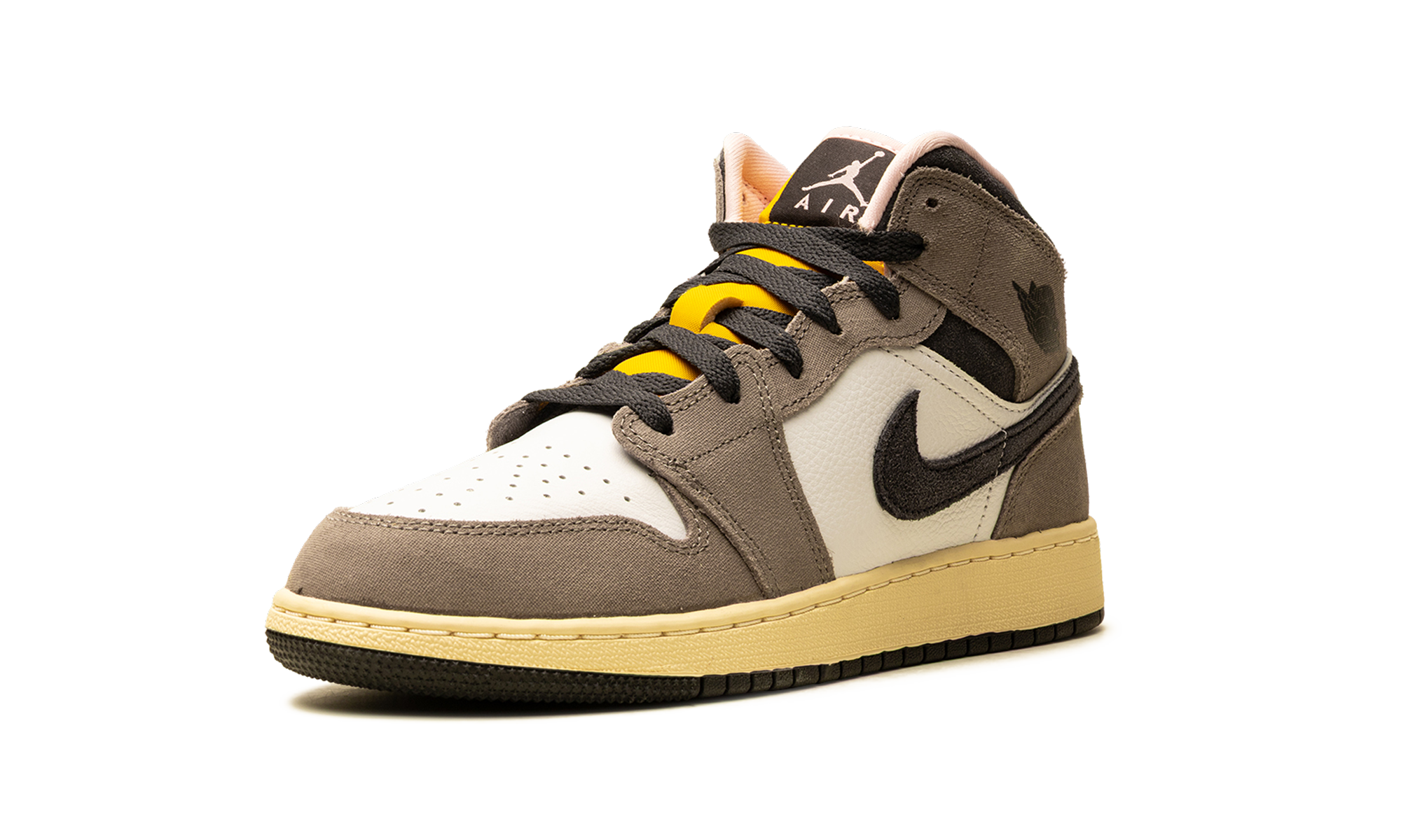 Air Jordan 1 Mid SE GS "Cave Stone" HQ2014 100