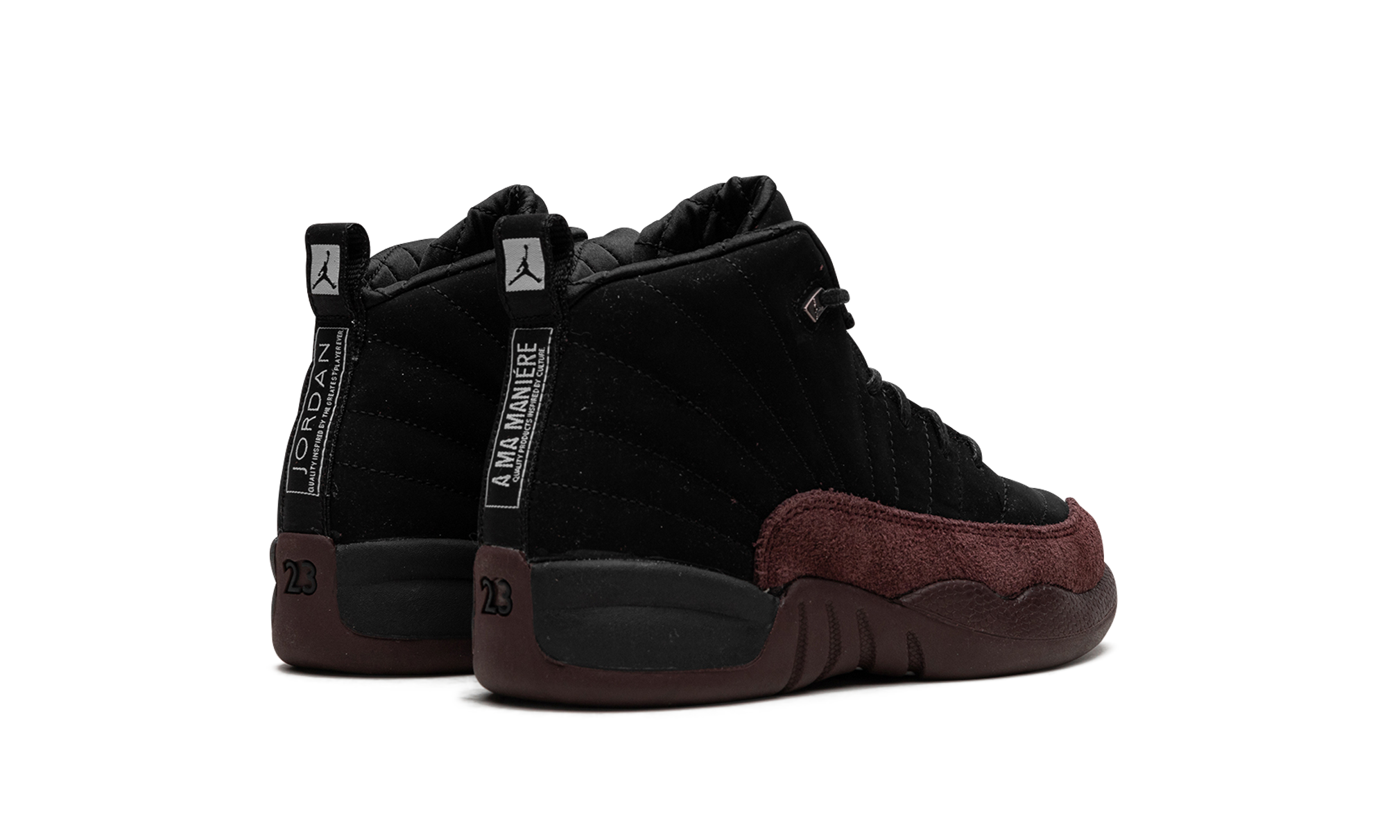 Air Jordan 12 PS "A Ma Maniére - Black" FB2686 001
