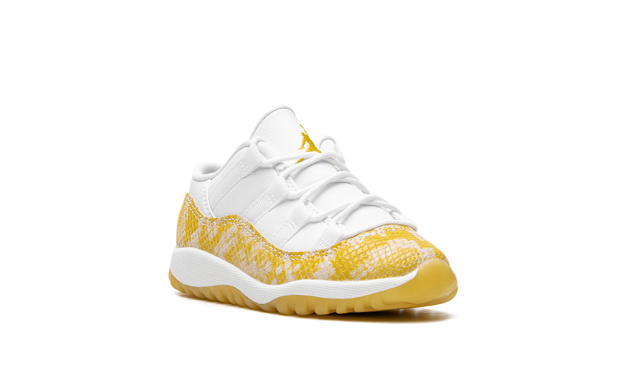 Air Jordan 11 Low TD "Yellow Snakeskin" 645107 107