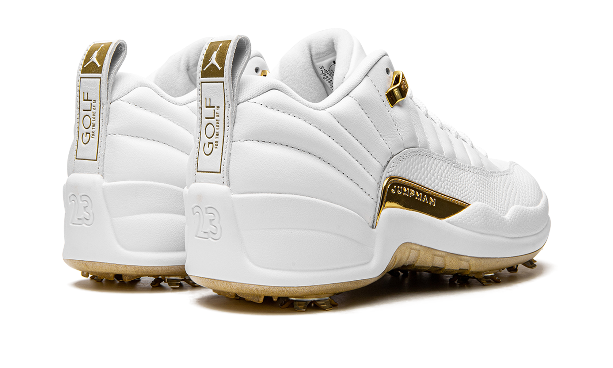 Jordan XII G NRG M22 "Jordan 12 Golf - White Metallic" DM0106 117