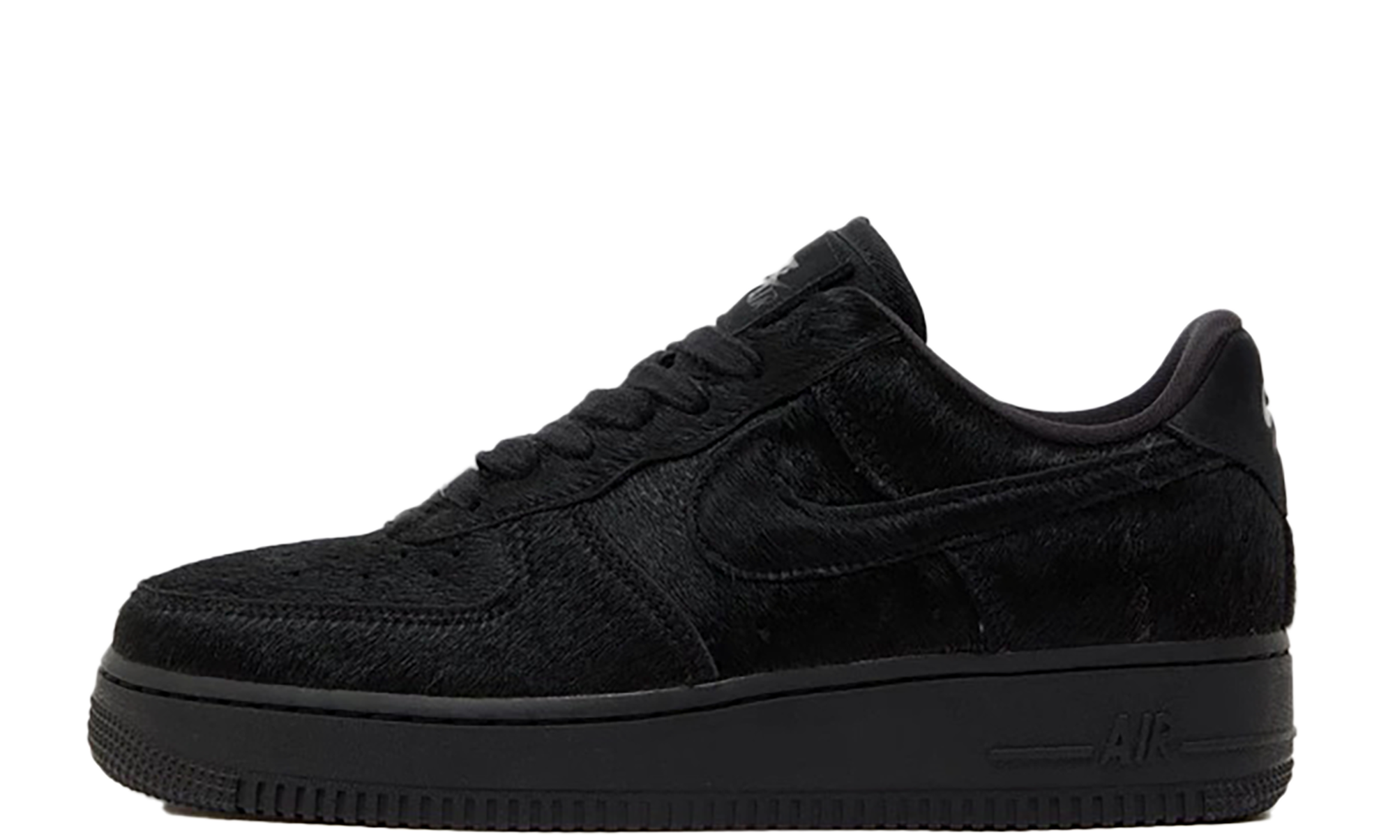 AIR FORCE 1 '07 WMNS "Triple Black Pony Hair" II7398 001