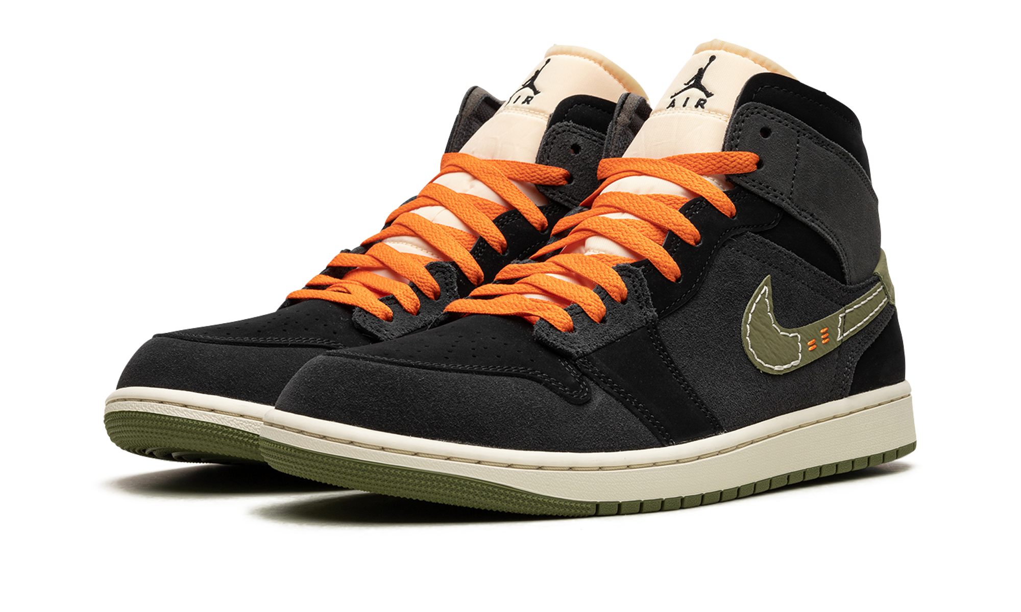 Air Jordan 1 Mid SE Craft "Anthracite Light Olive" FD6817 003