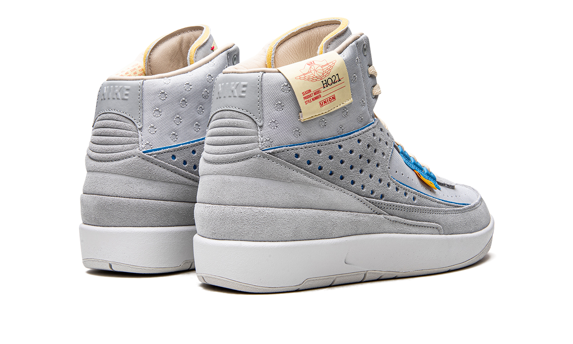 Air Jordan 2 High SP "Union LA - Grey Fog" DN3802 001