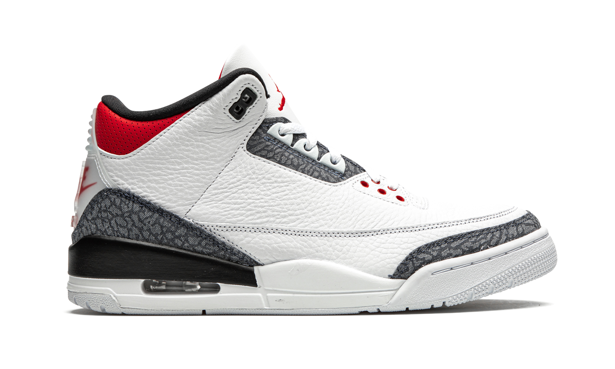 Air Jordan 3 Retro SE DNM "Fire Red Denim" CZ6431 100