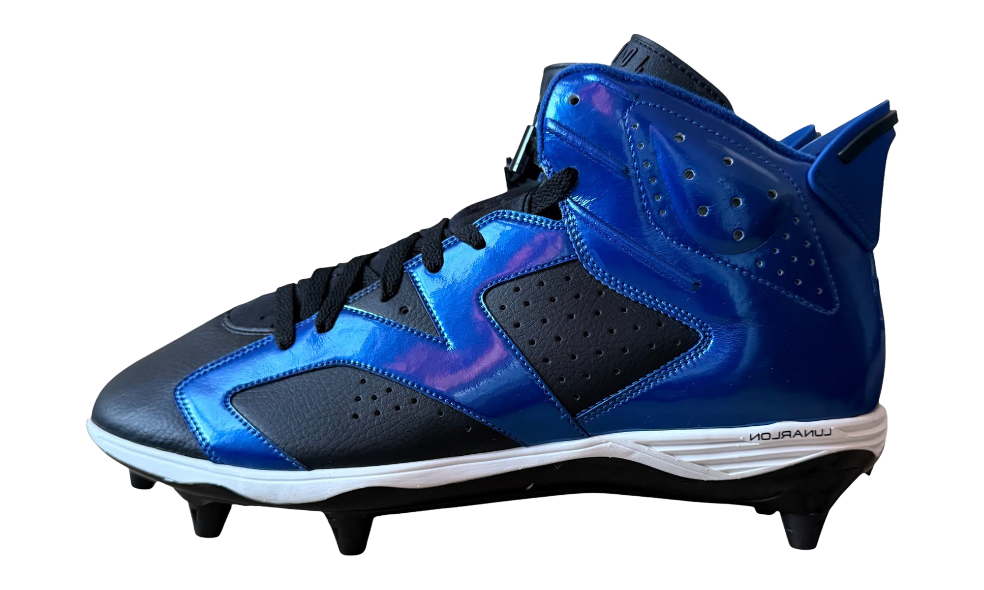 Jordan 6 Detachable Cleats "Blue / Black-White" SU14 MNJDSP 793 D1