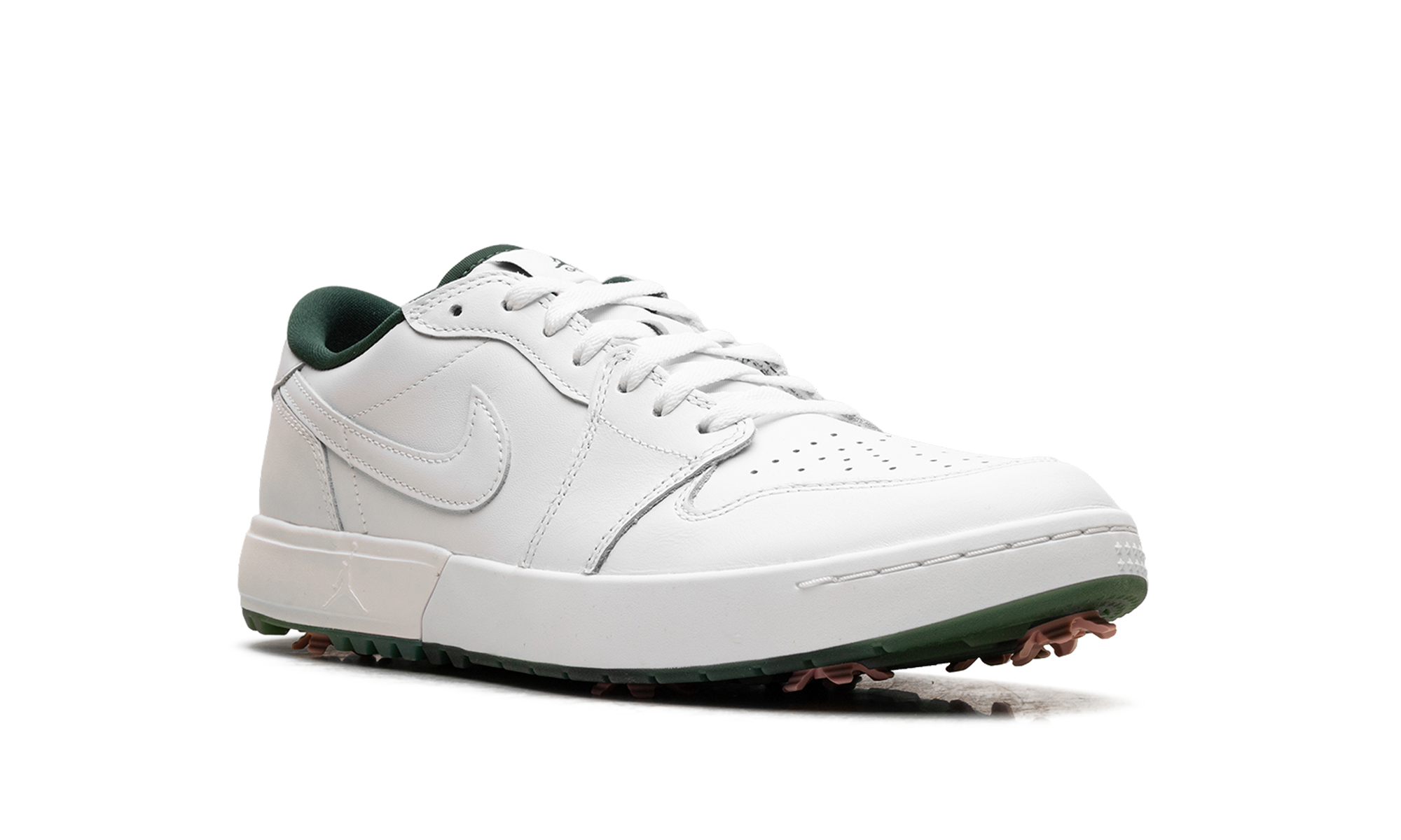 Air Jordan 1 Low Golf Spiked "White Fir Elemental Pink" IQ3417 100