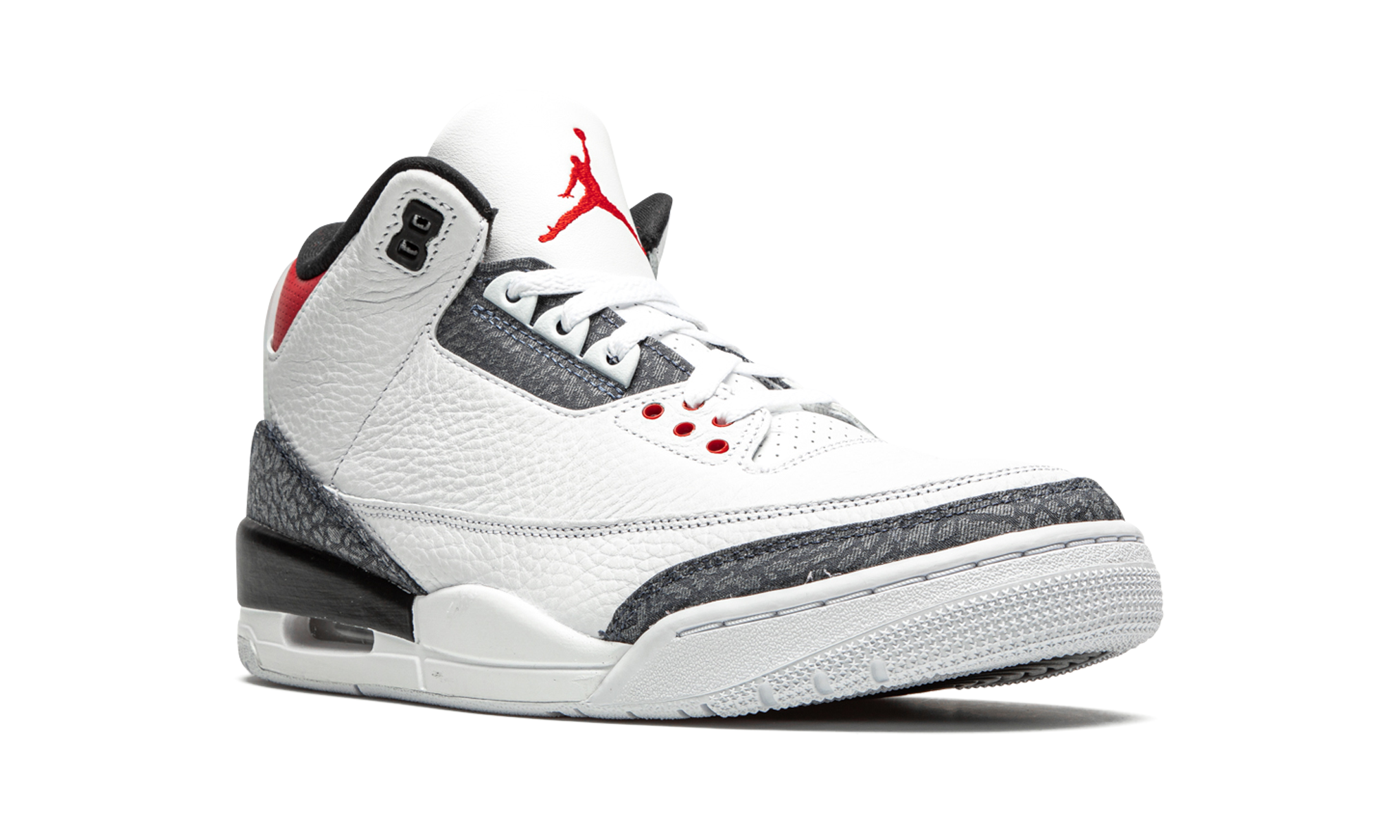 Air Jordan 3 Retro SE DNM "Fire Red Denim" CZ6431 100