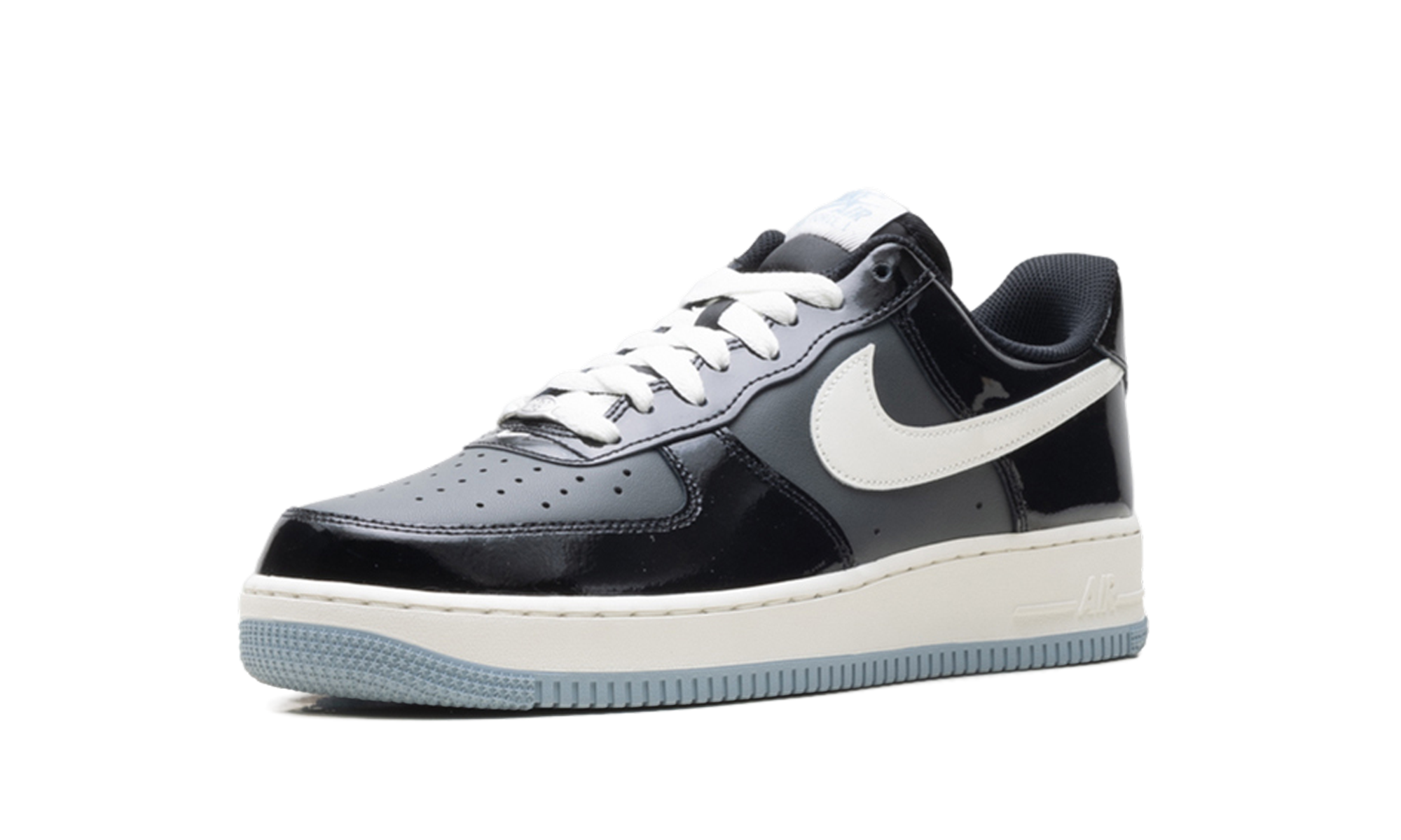 Air Force 1 Low "Black Iron Grey Patent" IB7676 001