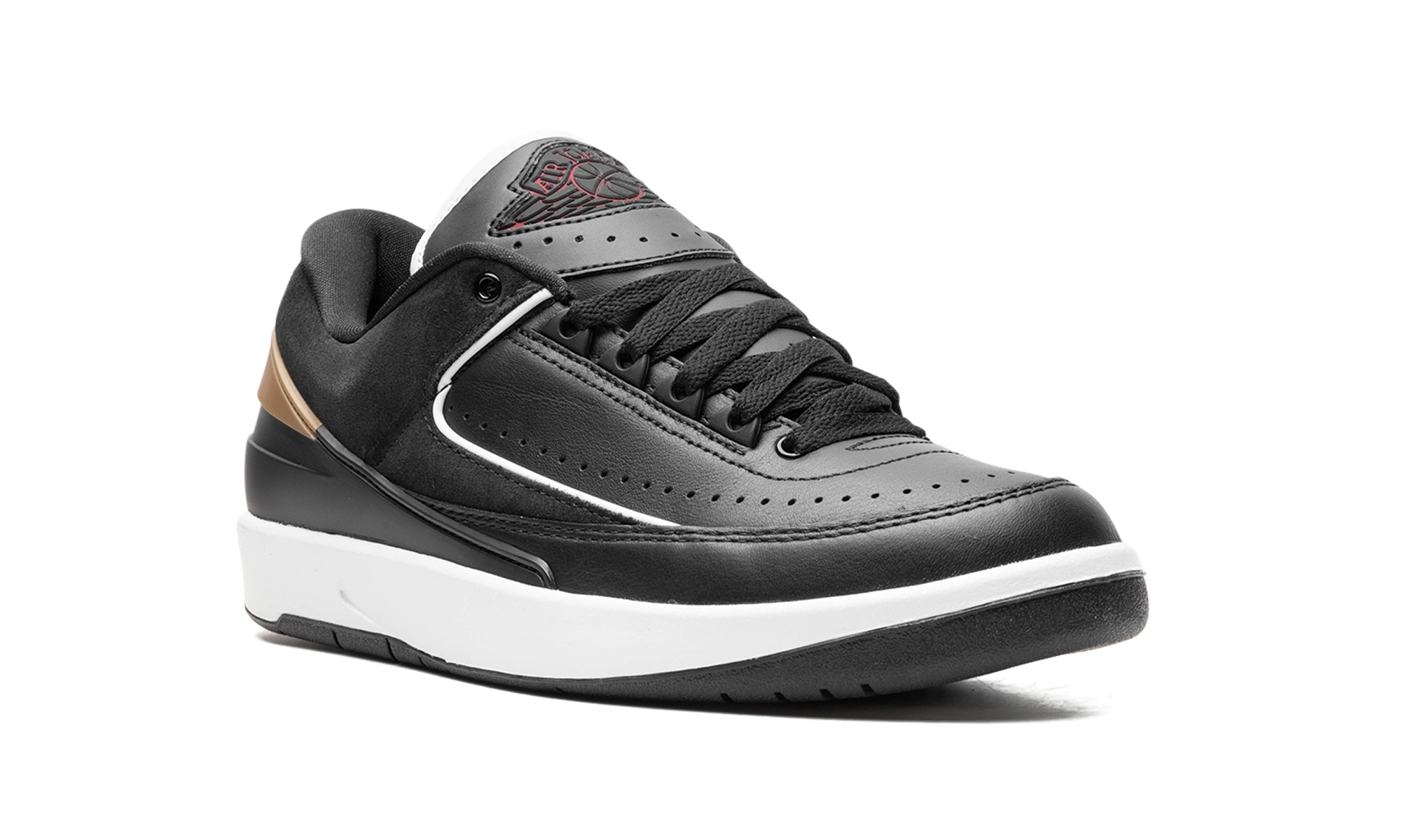 Jordan 2 Retro Low WMNS "Black Metallic Gold" DX4401 001