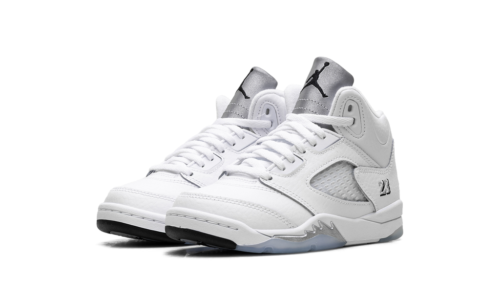 Air Jordan 5 Retro OG PS "White Metallic (2026)" HQ7979 103