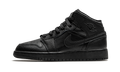 Air Jordan 1 Mid GS "Triple Black" 554725 091