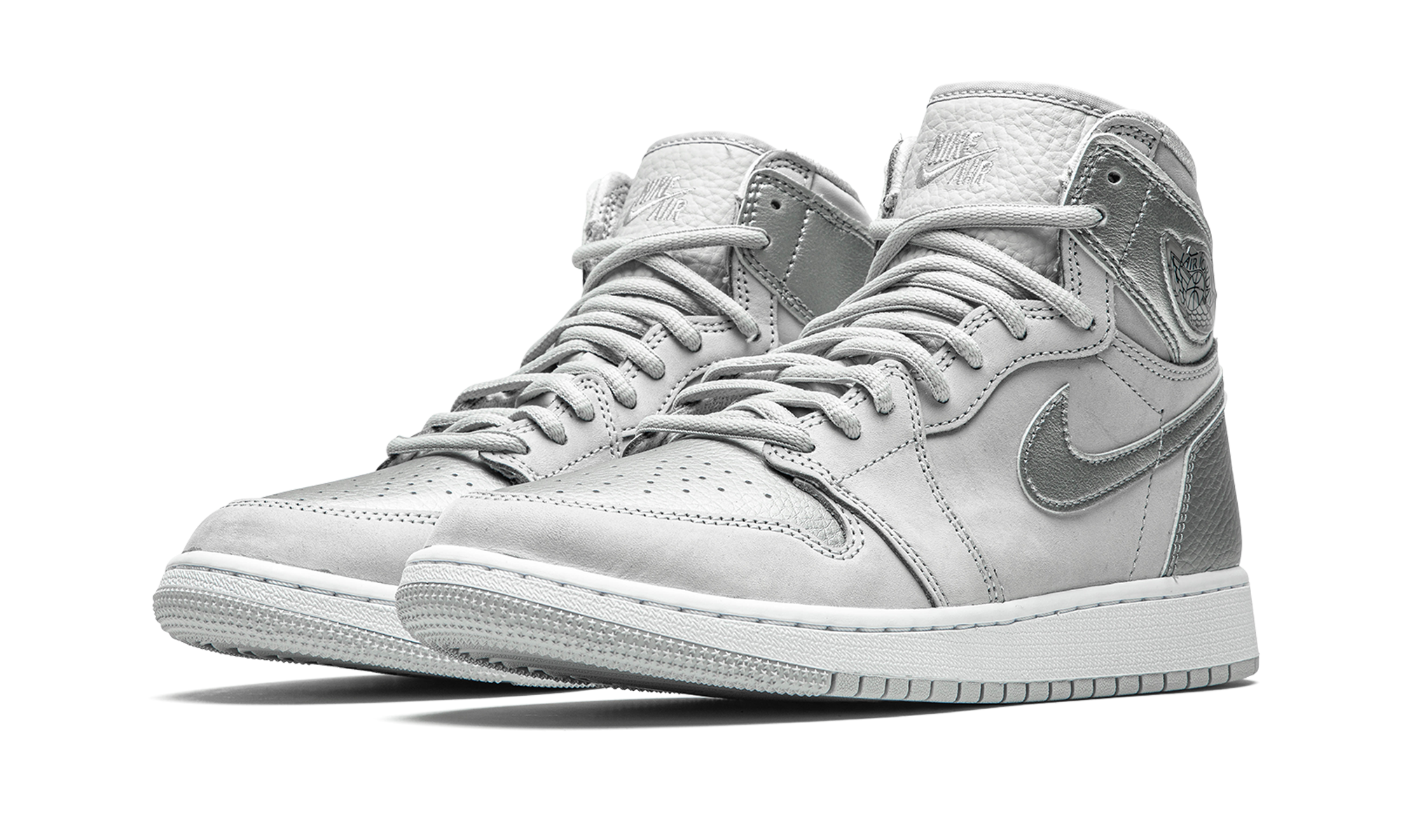 Air Jordan 1 High OG GS "Co.JP - Metallic Silver" 575441 029