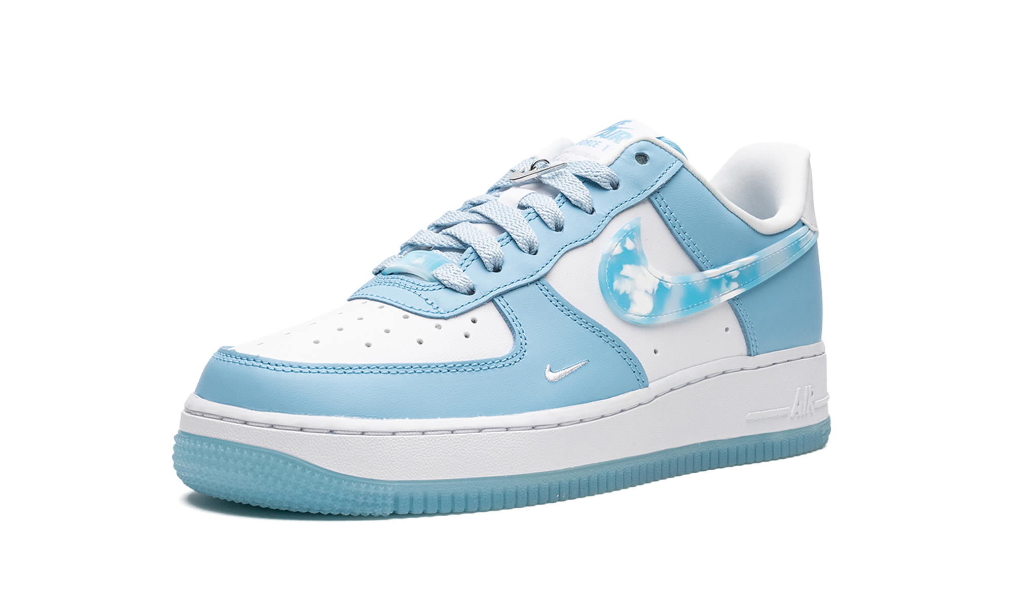 AIR FORCE 1 '07 LX MNS WMNS "Nail Art White Blue" DX2937 100