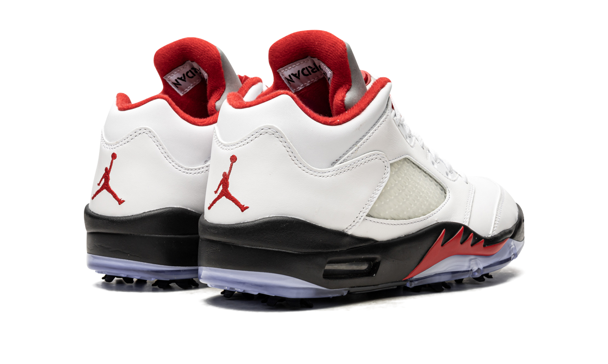 Air Jordan 5 Low Golf "Fire Red - Silver Tongue" CU4523 100