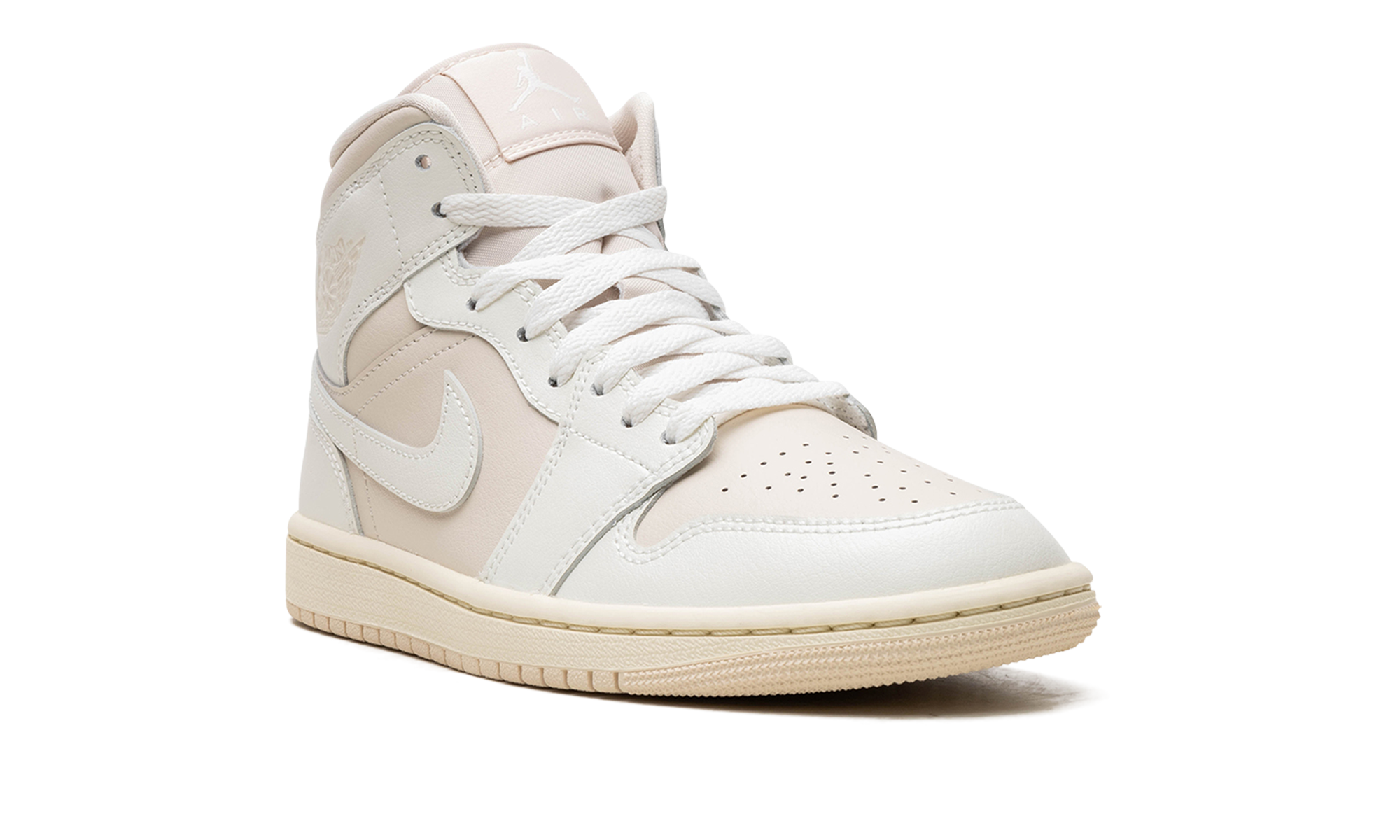Air Jordan 1 WMNS "White / Light Tan" BQ6472 201