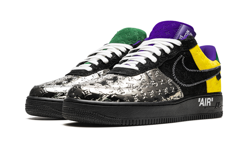Louis Vuitton Air Force 1 Low "Virgil Abloh - Purple Dusk/Metallic Silver" 1A9VCC