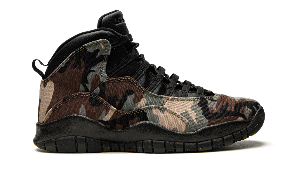 Air Jordan 10 "Woodland Camo" 310805 201