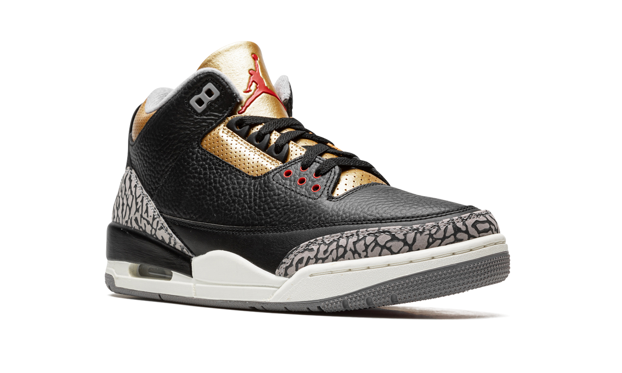 AIR JORDAN 3 WMNS "Black Cement Gold" CK9246 067