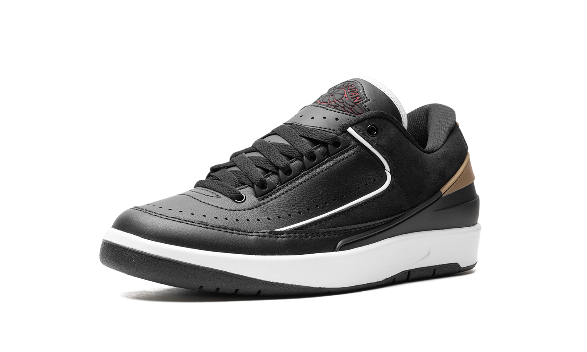 Jordan 2 Retro Low WMNS "Black Metallic Gold" DX4401 001
