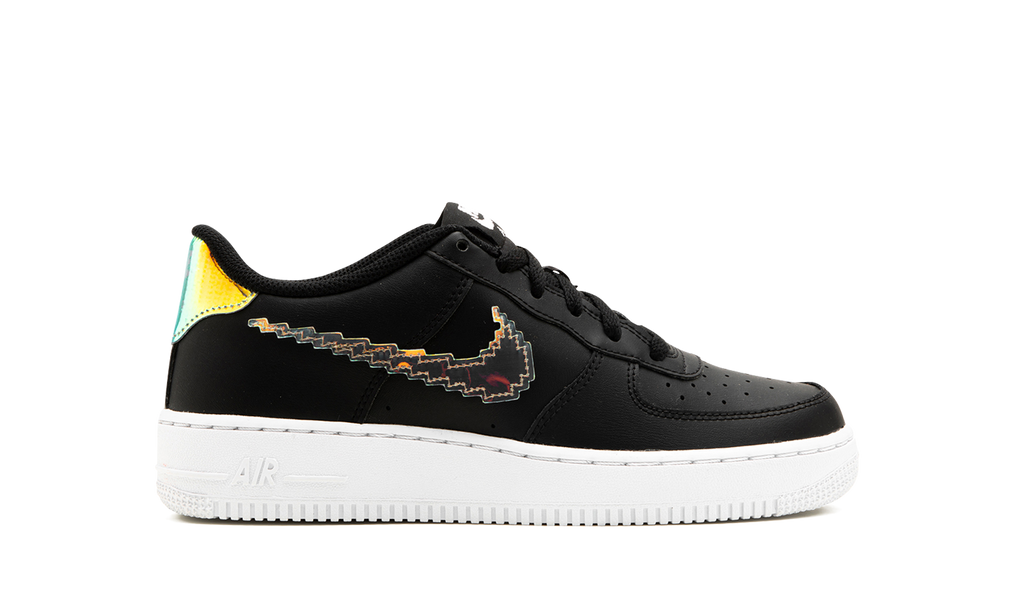 Air Force 1 Low LV8 GS "Digital Swoosh - Black" CW1577 002