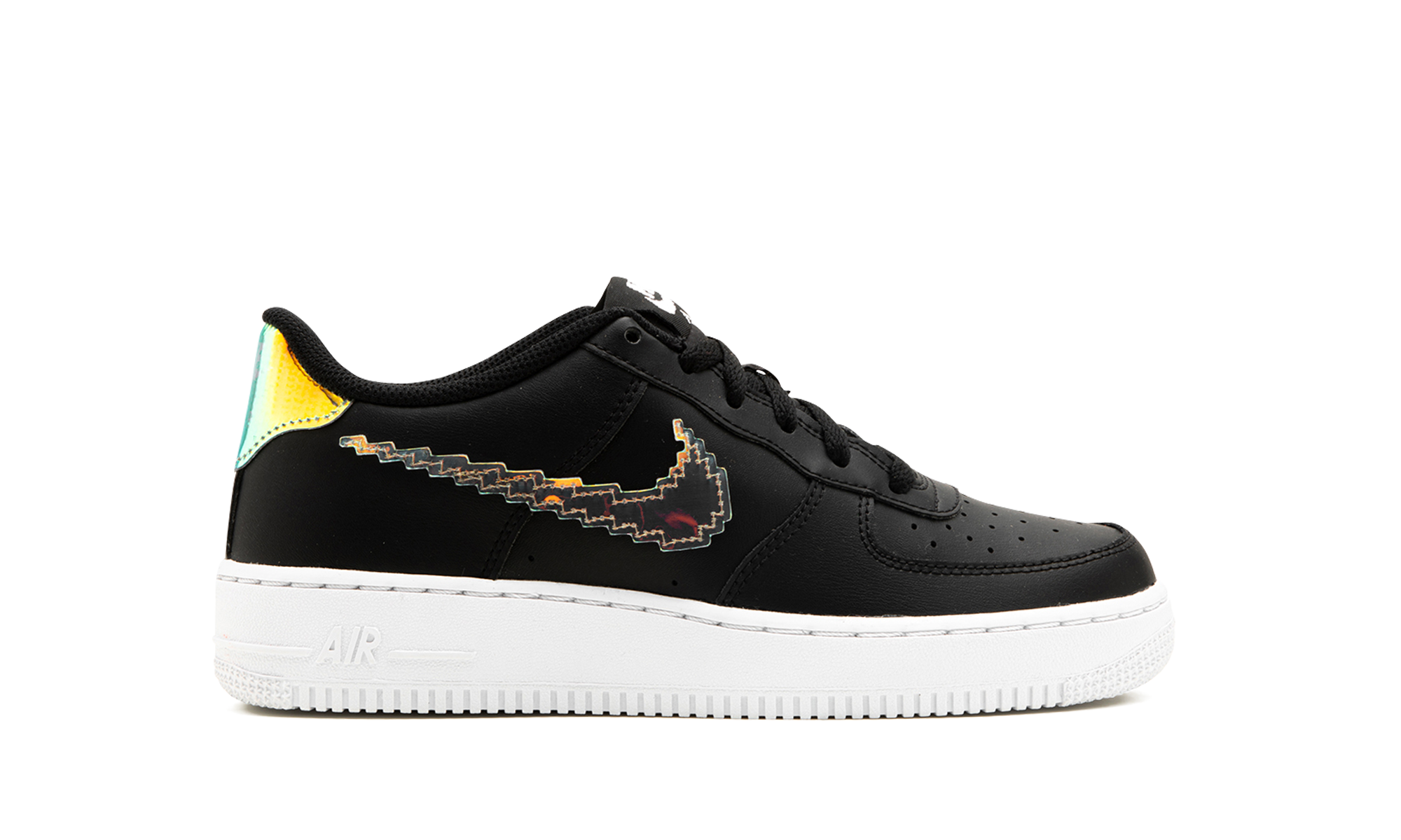 Air Force 1 Low LV8 GS "Digital Swoosh - Black" CW1577 002