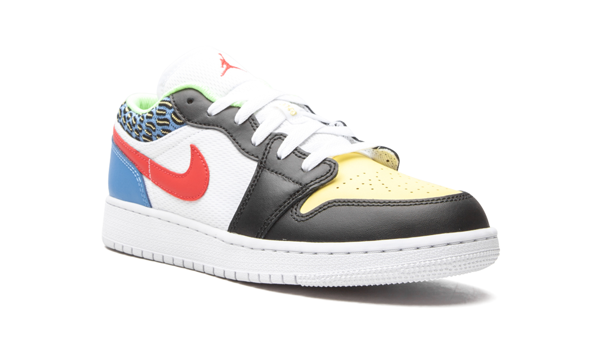 Air Jordan 1 Low GS "White Mesh / Multicolor" DH5927 006