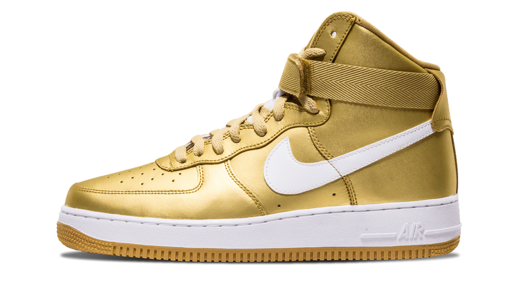 Air Force 1 High Retro QS "Metallic Gold" 823297 700