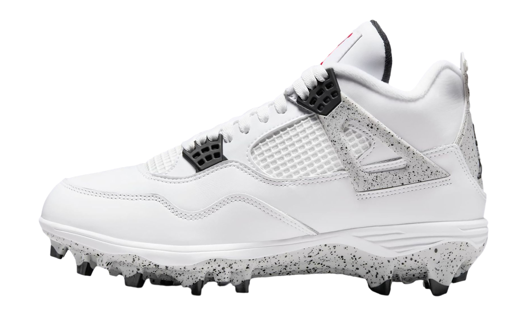 Air Jordan 4 TD Cleat "White Cement" HQ0207 106
