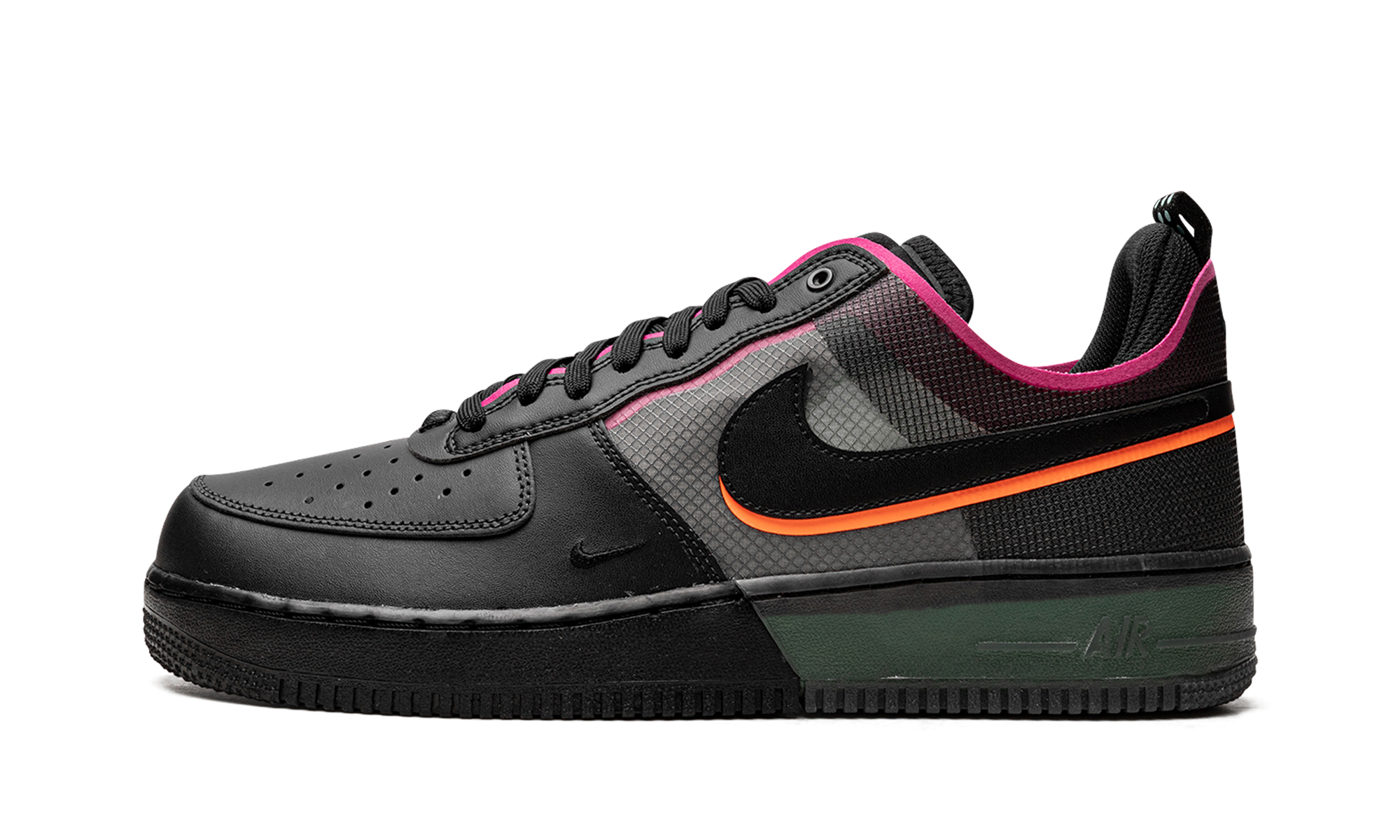Air Force 1 React "Black / Pink Prime" DH7615 001